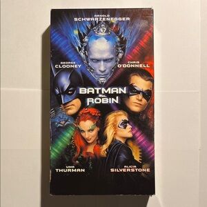 Batman & Robin VHS Tape